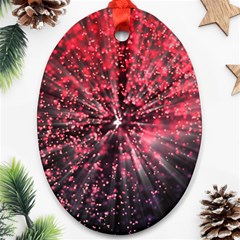 Abstract Background Wallpaper Ornament (oval)