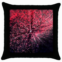 Abstract Background Wallpaper Throw Pillow Case (black)