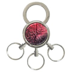 Abstract Background Wallpaper 3-ring Key Chain by Bajindul