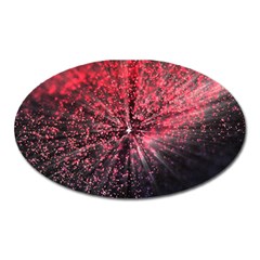 Abstract Background Wallpaper Oval Magnet by Bajindul