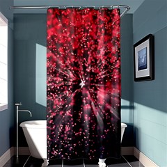 Abstract Background Wallpaper Shower Curtain 36  X 72  (stall)  by Bajindul