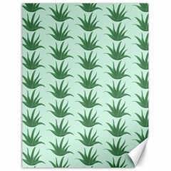 Aloe Plants Pattern Scrapbook Canvas 18  X 24  by Bajindul