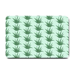 Aloe Plants Pattern Scrapbook Small Doormat  by Bajindul