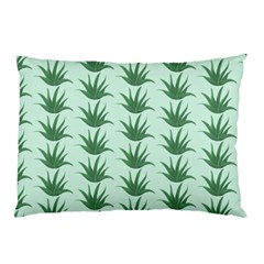 Aloe Plants Pattern Scrapbook Pillow Case by Bajindul