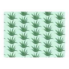 Aloe Plants Pattern Scrapbook Double Sided Flano Blanket (mini)  by Bajindul