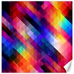 Abstract Background Colorful Pattern Canvas 16  x 16  15.2 x15.41  Canvas - 1