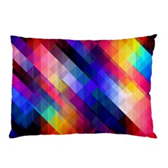 Abstract Background Colorful Pattern Pillow Case by Bajindul