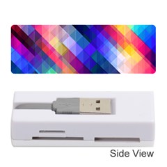 Abstract Background Colorful Pattern Memory Card Reader (stick) by Bajindul