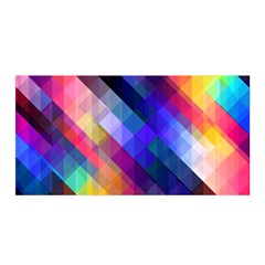 Abstract Background Colorful Pattern Satin Wrap by Bajindul