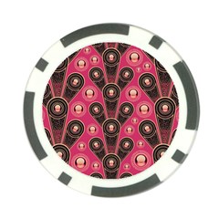 Background Abstract Pattern Poker Chip Card Guard