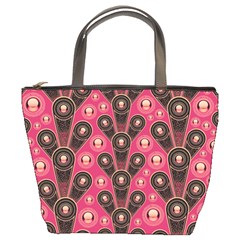 Background Abstract Pattern Bucket Bag