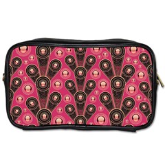 Background Abstract Pattern Toiletries Bag (two Sides)