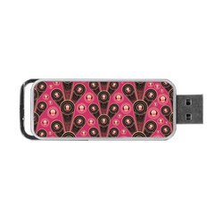 Background Abstract Pattern Portable Usb Flash (one Side) by Bajindul