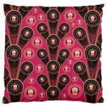 Background Abstract Pattern Large Flano Cushion Case (Two Sides) Back