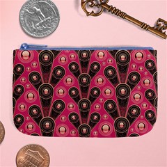 Background Abstract Pattern Large Coin Purse by Bajindul