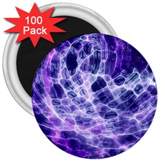 Abstract Space 3  Magnets (100 Pack) by Bajindul