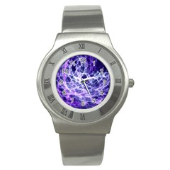 Abstract Space Stainless Steel Watch by Bajindul