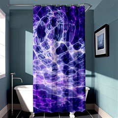 Abstract Space Shower Curtain 36  X 72  (stall)  by Bajindul