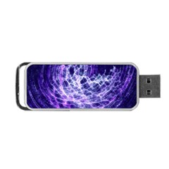 Abstract Space Portable Usb Flash (one Side) by Bajindul