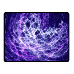 Abstract Space Double Sided Fleece Blanket (small) 