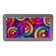 Abstract Background Spiral Colorful Memory Card Reader (mini) by Bajindul