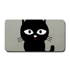 Cat Pet Cute Black Animal Medium Bar Mats by Bajindul