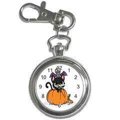 Halloween Cute Cat Key Chain Watches by Bajindul