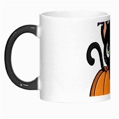 Halloween Cute Cat Morph Mugs by Bajindul