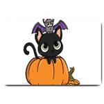 Halloween Cute Cat Large Doormat  30 x20  Door Mat