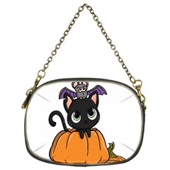 Halloween Cute Cat Chain Purse (one Side) by Bajindul