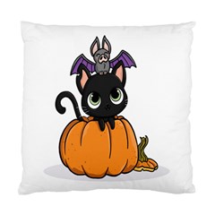 Halloween Cute Cat Standard Cushion Case (two Sides) by Bajindul