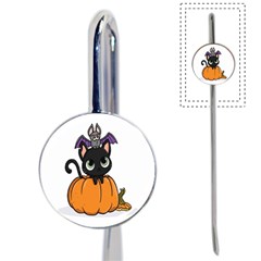 Halloween Cute Cat Book Mark by Bajindul