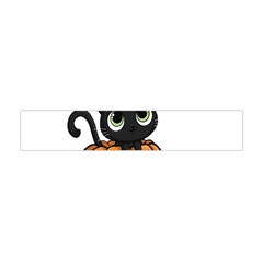 Halloween Cute Cat Flano Scarf (mini)