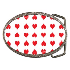 Heart Red Love Valentines Day Belt Buckles by Bajindul