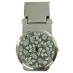 Flowers Pattern Spring Nature Money Clip Watches by Bajindul