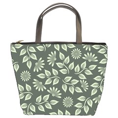 Flowers Pattern Spring Nature Bucket Bag