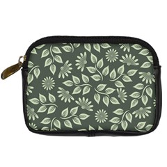 Flowers Pattern Spring Nature Digital Camera Leather Case by Bajindul