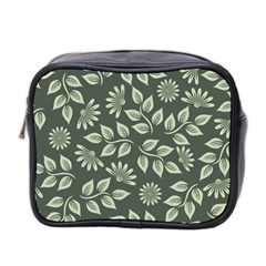 Flowers Pattern Spring Nature Mini Toiletries Bag (two Sides) by Bajindul