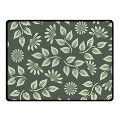 Flowers Pattern Spring Nature Fleece Blanket (small) by Bajindul