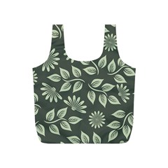 Flowers Pattern Spring Nature Full Print Recycle Bag (s) by Bajindul