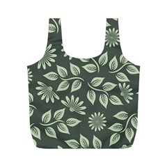 Flowers Pattern Spring Nature Full Print Recycle Bag (m) by Bajindul