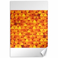 Background Triangle Circle Abstract Canvas 24  X 36  by Bajindul