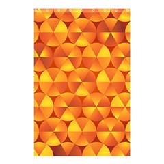 Background Triangle Circle Abstract Shower Curtain 48  X 72  (small)  by Bajindul