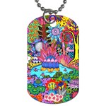 Pond Abstract  Dog Tag (One Side) Front