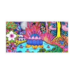 Pond Abstract  Yoga Headband by okhismakingart