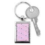 Dogs Pets Animation Animal Cute Key Chain (Rectangle) Front