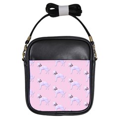 Dogs Pets Animation Animal Cute Girls Sling Bag by Bajindul