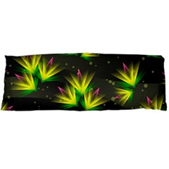 Floral Abstract Lines Body Pillow Case Dakimakura (two Sides) by Bajindul