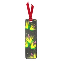 Floral Abstract Lines Small Book Marks by Bajindul