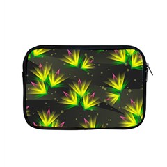 Floral Abstract Lines Apple Macbook Pro 15  Zipper Case by Bajindul